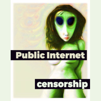 alien gril censored nft