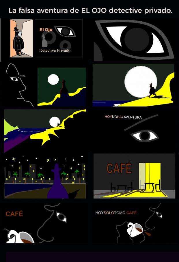 el ojo detective privado webcomic nft