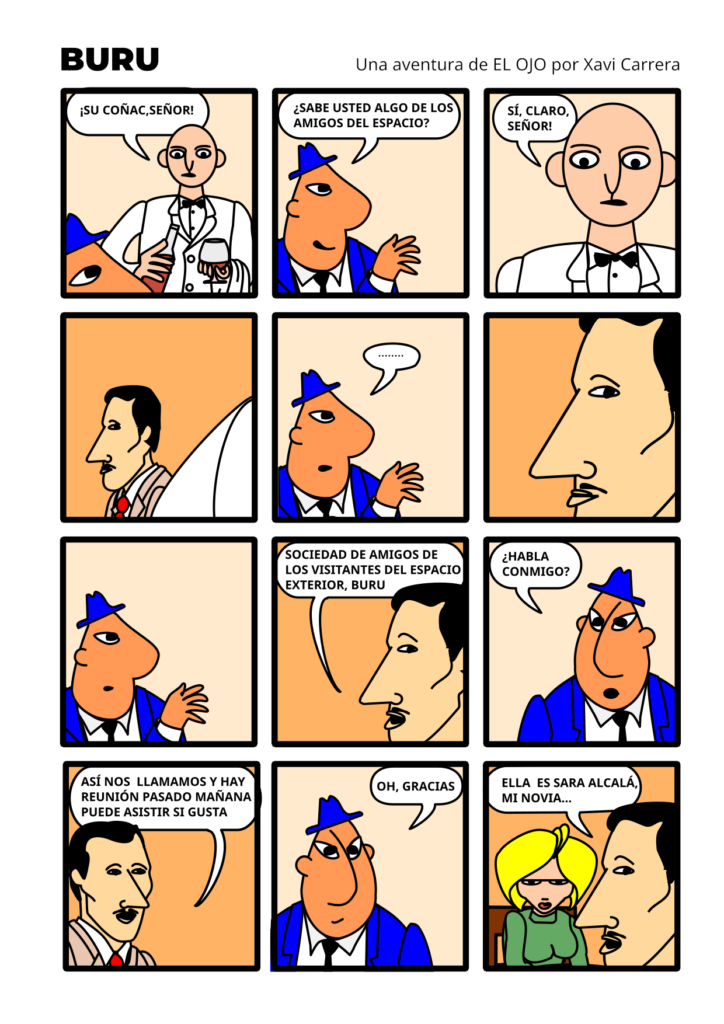WEBCOMIC EL OJO Y LOS ALIENS CASO UMMO