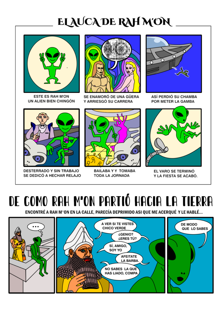 comic alienígena webcomic