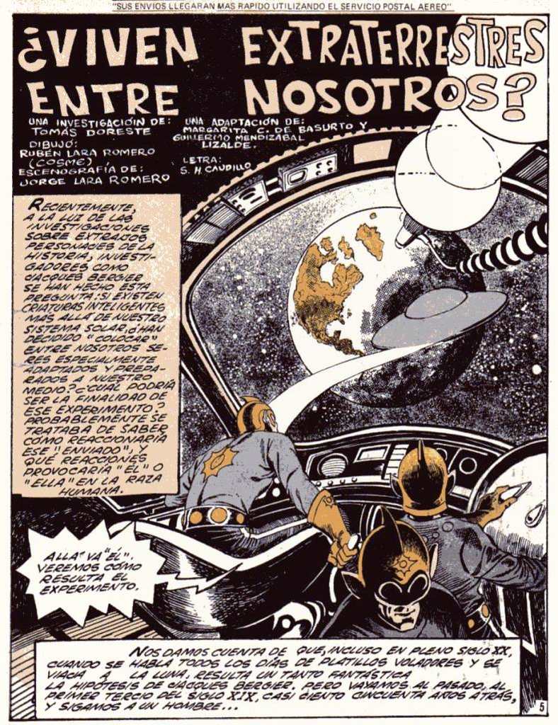 EXTRATERRESTRES COMIC DUDA 92