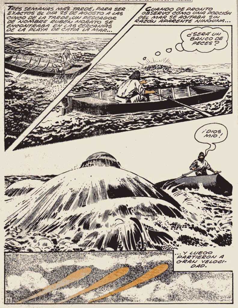 BASES OVNI SUBMARINAS COMIC
