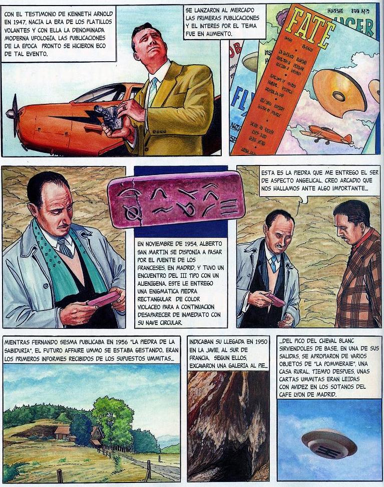 Cómic de UMMO - El Ojo Crítico