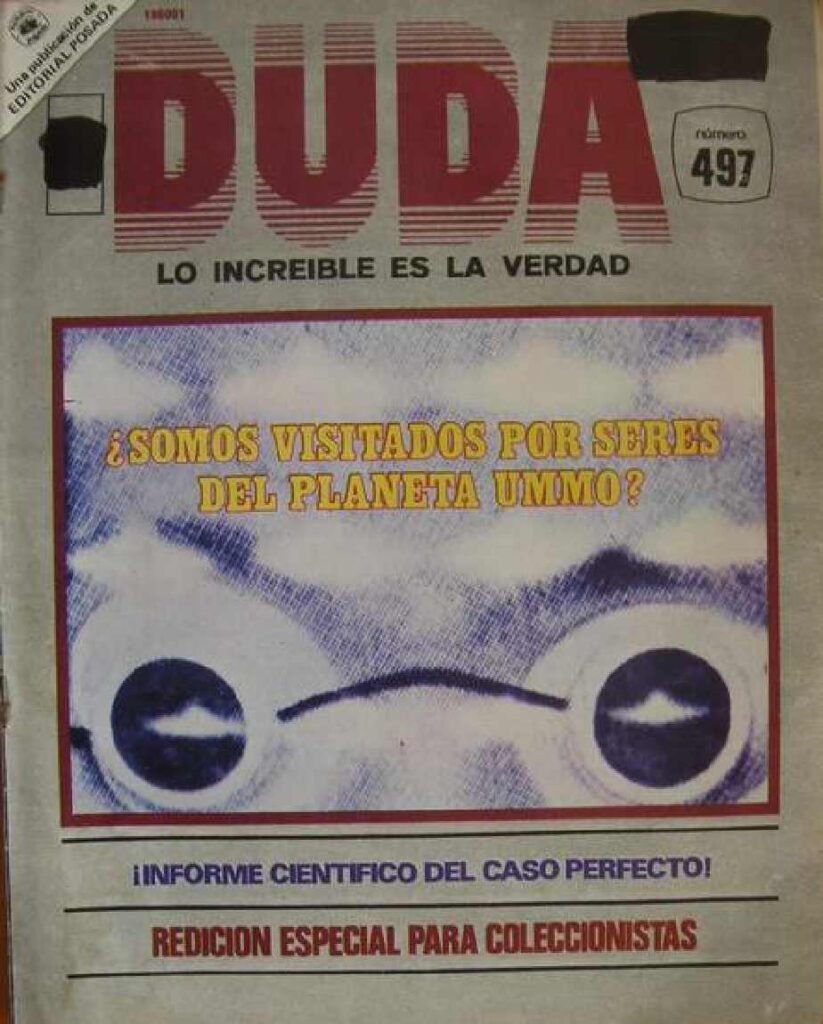 revista dudad comic extraterrestre ummo01