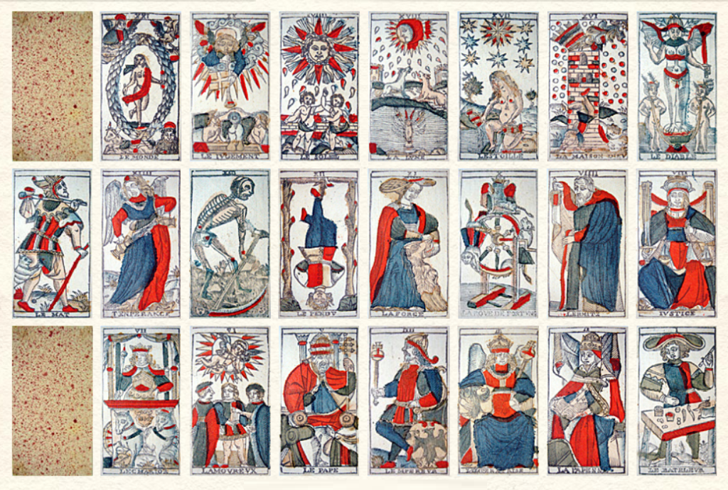 1739: Tarot de Jean-Baptiste Madenié.