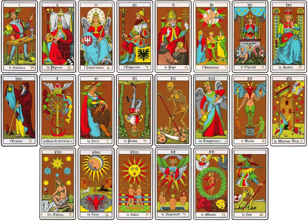 1889: Tarot de Oswald Wirth. restaurado