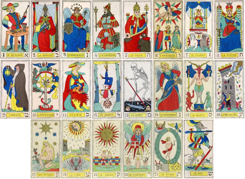 1889: Tarot de Oswald Wirth.