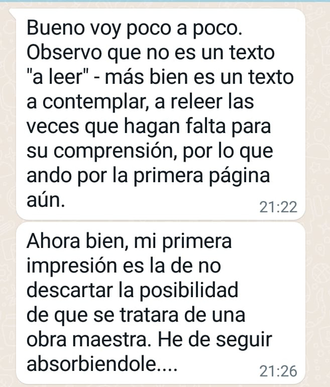 comentario Alex la locura de adán video génesis