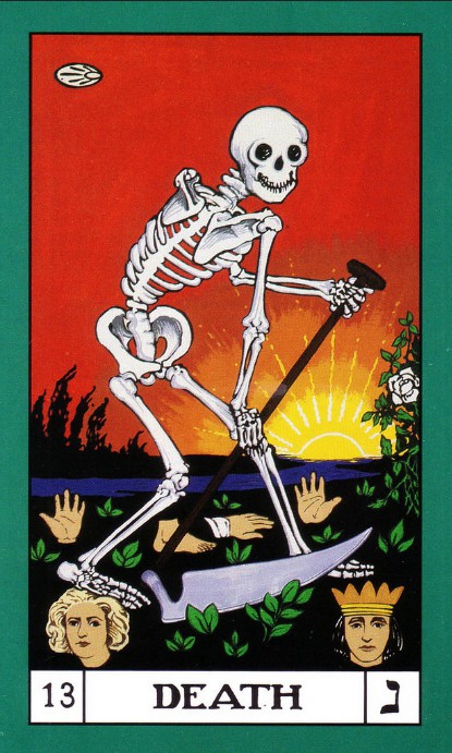 MUERTE TAROT BOTA