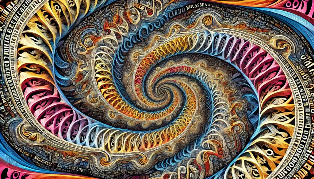 La locura de Adán es un libro fractal.