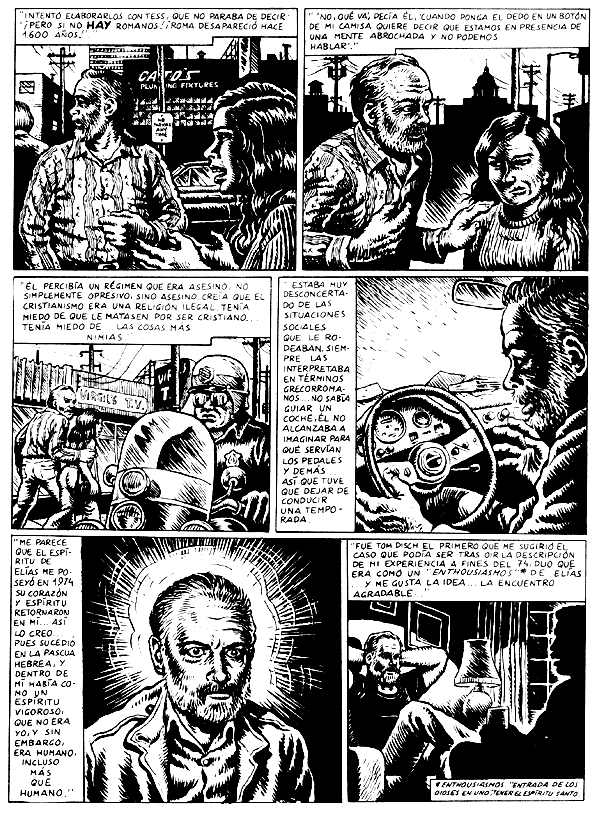 Robert Crumb EXPERIENCIA RELIGIOSA O MISTICA DE PHILP K DICK 6