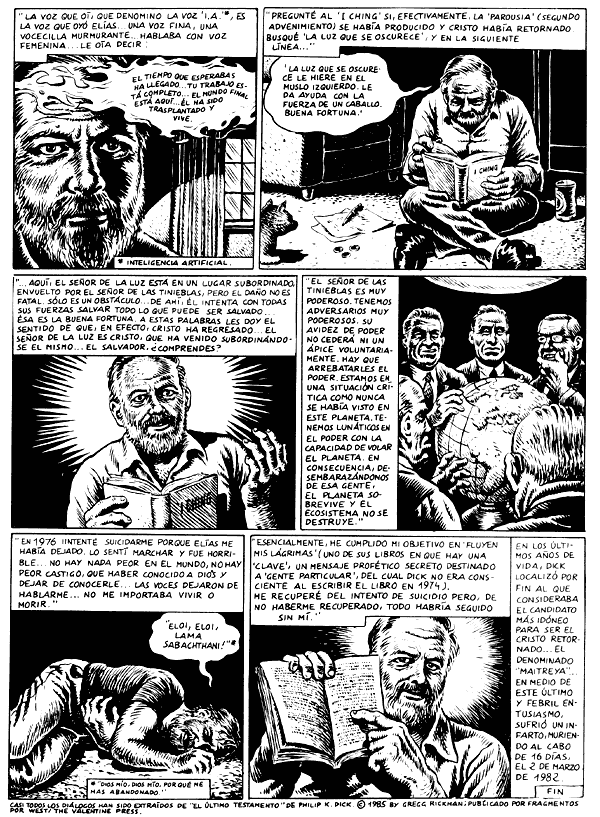 Robert Crumb EXPERIENCIA RELIGIOSA O MISTICA DE PHILP K DICK 8