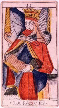 2 SACERDOTISA Tarot de Jean Dodal