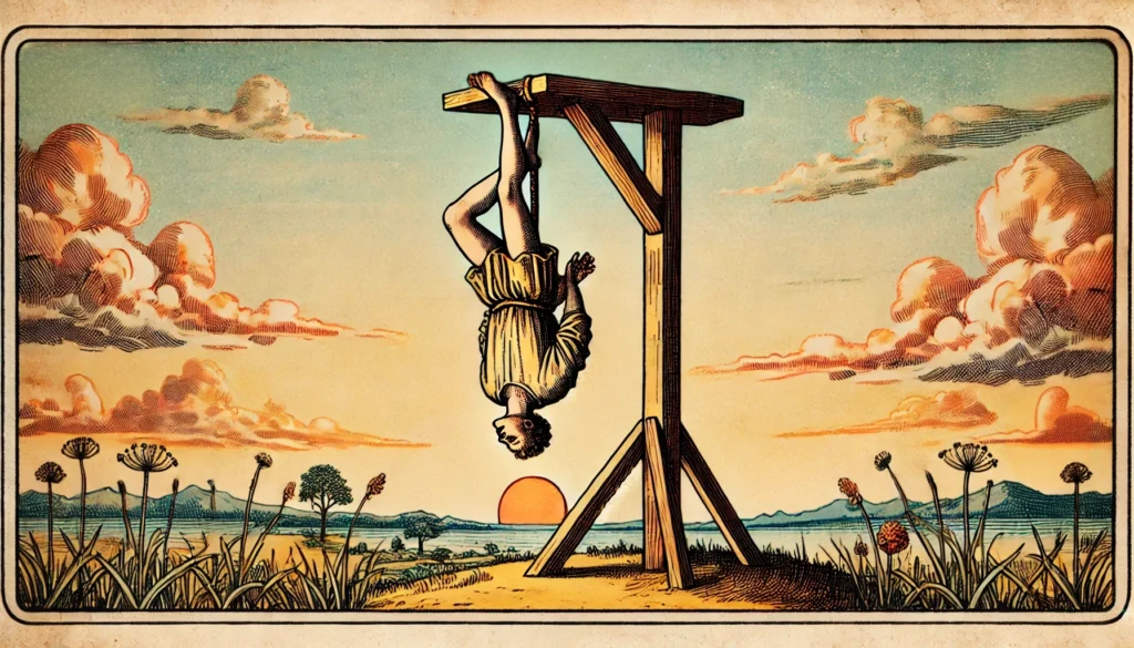 el colgado tarot