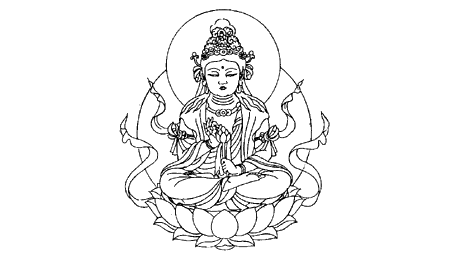 Kannon SHINGON BUDISMO JAPONES CHENREZIG