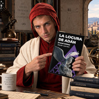 Dante Montfort con La locura de Adán libro pubi¡licacion independiente amazon kdp Kindle